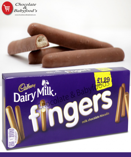 Cadbury Dairy Milk Fingers 114g