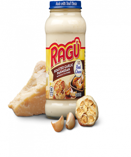 Ragu roasted garlic parmesan sauce 453g