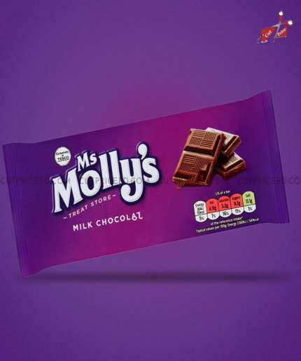 Tesco Ms Molly's Plain Chocolate Bar