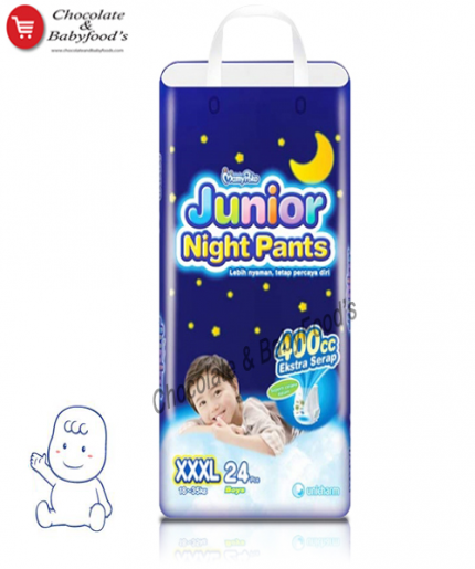Mamy Poko Pants Junior Night times for Boy's XXXL- 24