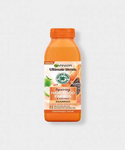 Garnier Ultimate Blends Hair Food Papaya Shampoo 350ml