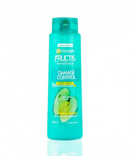 Garnier Fructis Damage Control Fruit Protein 2 In1 Grow Strong Shampoo - 650ml