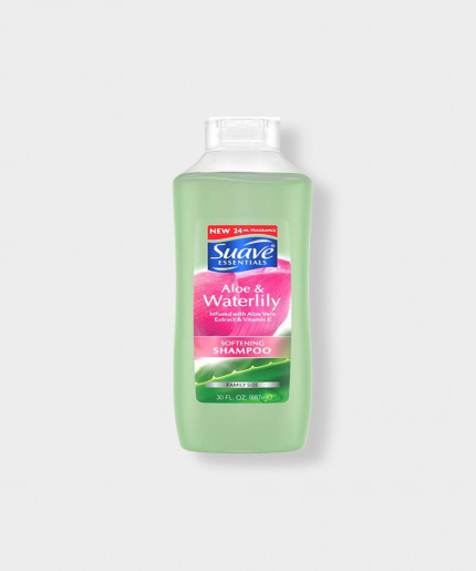 Suave Essentials Aloe & Waterlily Shampoo - 887 ML