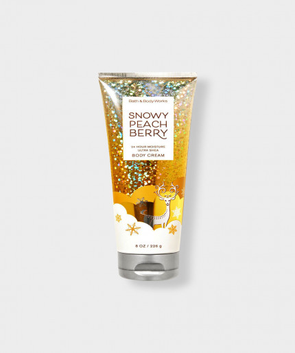 Bath & Body Works Snowy Peach Berry Ultra Shea Body Cream