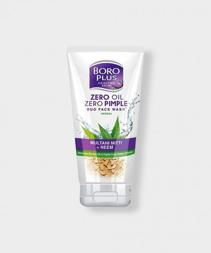 Boroplus Zero Oil Zero Pimple Duo Face Wash - 50ml