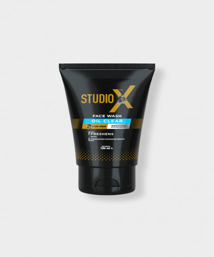 Studio X Oil Clear Freshens Face Wash For Men - 100ml
