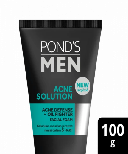 Ponds Men Facewash Acne Solution 100g