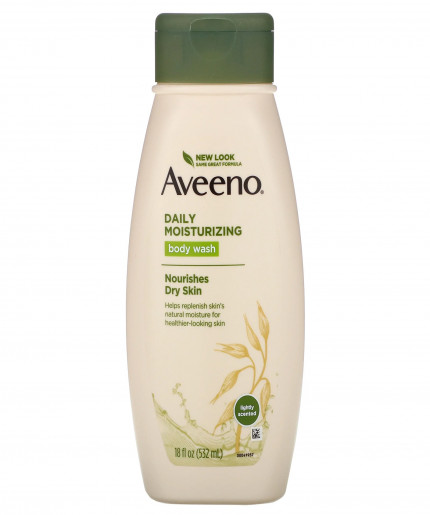 Aveeno Daily Moisturizing Body Wash for Nourishes Dry Skin 532ml