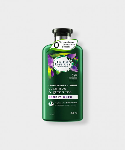 Herbal Essences Cucumber and Green Tea Conditioner For Lightweight Shiny Hair 400ml