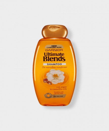 Garnier Ultimate Blends Argan Oil Shiny Hair Shampoo 360ml