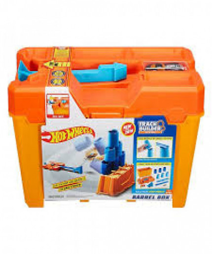 Hot Wheels GCF91 Track Builder Barrel Box