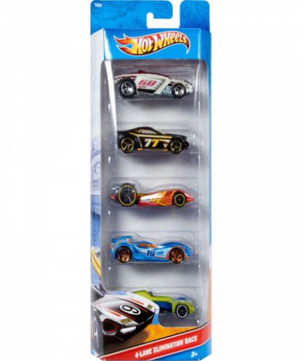 Hot Wheels 01806 5 Cars Pack