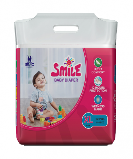 SMC Smile XL Belt Diaper 11-18 kg 22pcs
