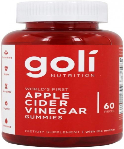 Goli apple cider vinegar-60 supply