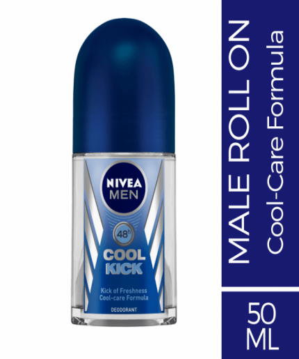 Nivea Men Cool Kick Deodorant Roll On - 50ml