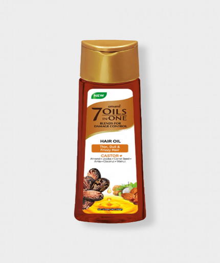 Emami 7 Oils in One Castor + Hair Oil - 200ml