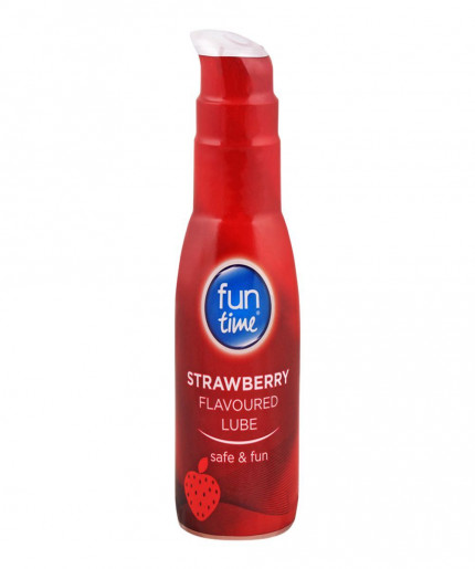 Fun Time Strawberry Flavoured Lubricant 75ml