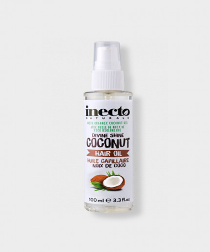 Inecto Divine Shine Coconut Noix Dre Coco Hair Oil 100ml