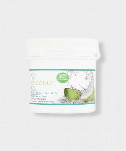 Superdrug Coconut Oil For Hair & Skin Fragranced 500ml
