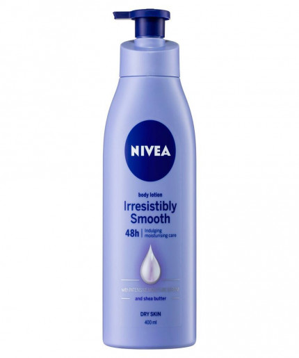 Nivea Body Cream & Deep Moisture Serum Irresistibly Smooth 400ml