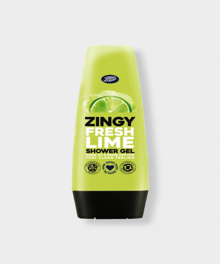 Boots Zingy Fresh Lime Shower Gel 250ml