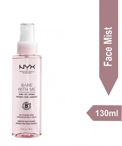 NYX Professional Makeup Bare With Me Prime Set Refresh Multi-Task Spray 130ml