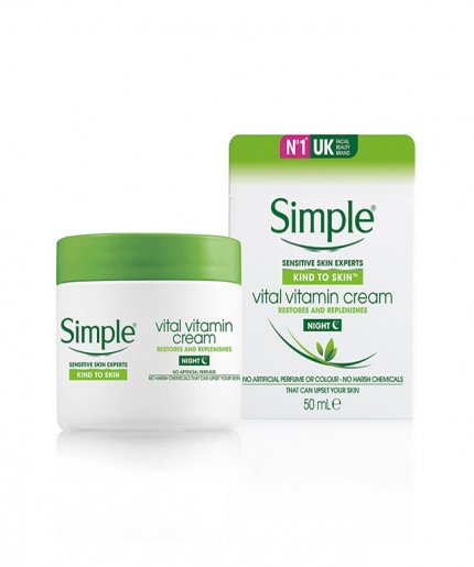 Simple Kind To Vital Vitamin night Cream 50ml