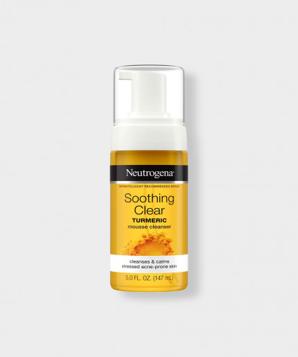 Neutrogena Soothing Clear Turmeric Mousse Cleanser 147ml