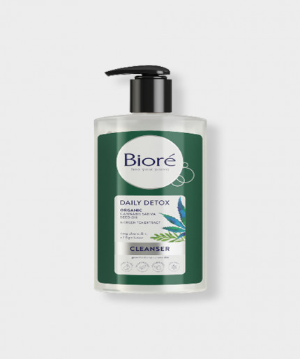 Biore Daily Detox Cleanser - Refresh and Cleanse Your Skin with this 200ml Face Wash