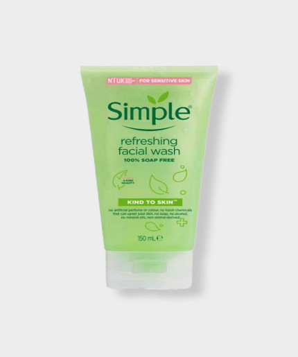 Simple Kind to Skin Refreshing Facial Wash 150ml