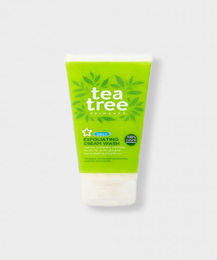 Discover the Refreshing Power of Superdrug Tea Tree Exfoliating Cream Wash (150ml)