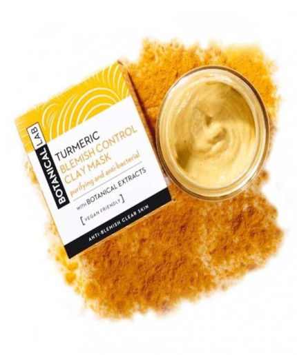 Botanical Lab Turmeric Blemish Control Clay Mask | Natural Skincare 100ml