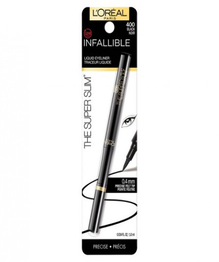 LOreal Infallible Super Slim Eyeliner 400 - Intense Black Nior | Buy Online at [E-commerce Website]