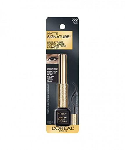 Loreal Paris Matte Signature Liquid Dip Waterproof Eyeliner 700 Black Nior: The Ultimate Waterproof Eyeliner for Long-lasting Elegant Looks