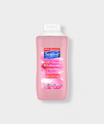 Suave Wild Cherry Shampoo - 887ml, Perfect for the Entire Family!