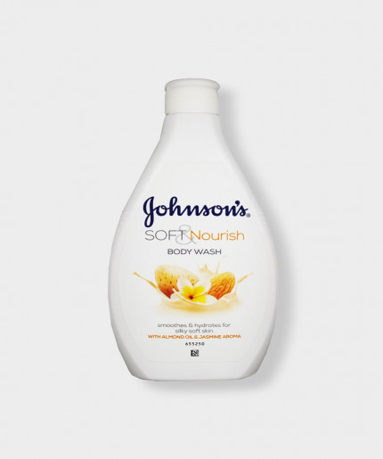 Johnson's Soft & Nourish Body Wash (400ml) - Gentle Cleansing for Soft and Healthy Skin