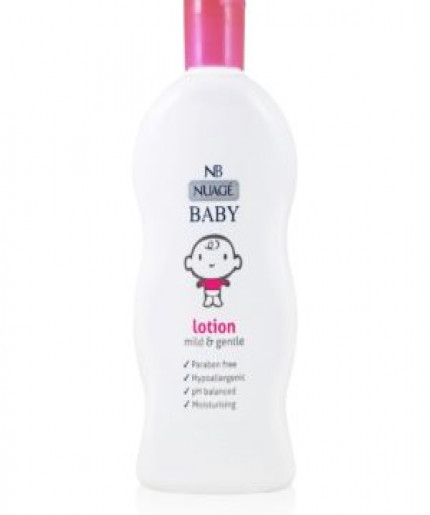 3X Nuage Baby Lotion - Hypoallergenic, Paraben-Free Moisturizer for Kids & Children (300ml)