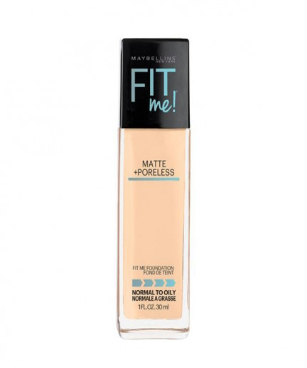 Maybelline Fit Me Matte + Poreless Liquid Foundation 30 mL - Shop Now!