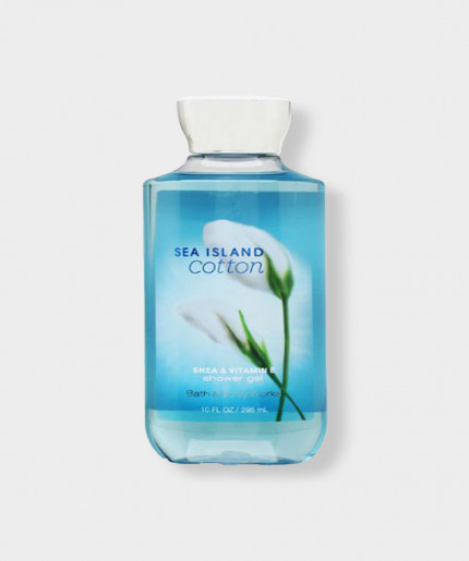 Bath & Body Works Sea Island Cotton Shower Gel: Indulge in Breezy Freshness