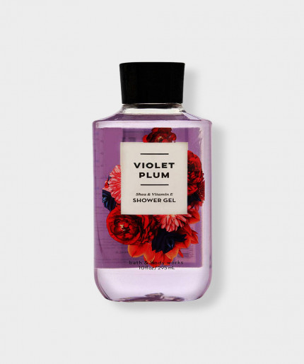 Vibrant Indulgence: Bath & Body Works Violet Plum Shower Gel