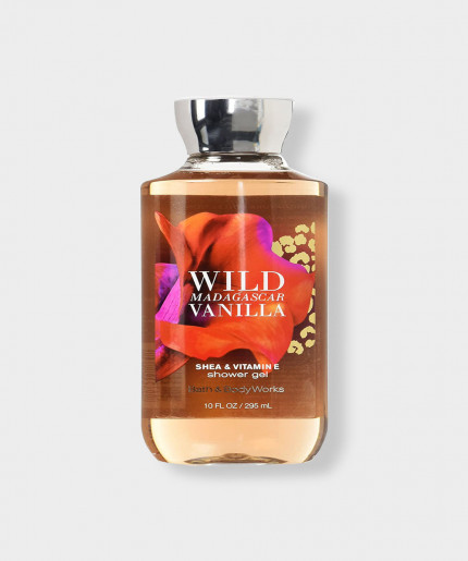 Luxurious Wild Madagascar Vanilla Shower Gel - A Natural and Nourishing Bath Experience