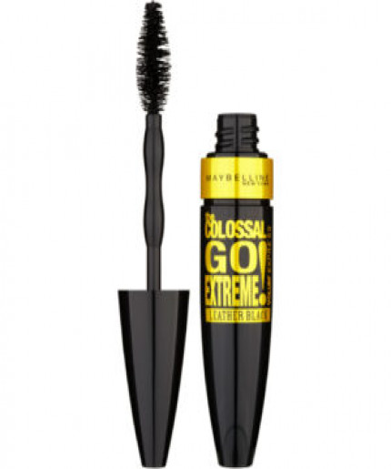 Maybelline Go Extreme Leather Black Mascara - 9.5ml: Amplify Your Lashes with Intense Definition