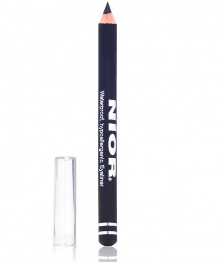 Nior Super Long Lasting Waterproof Eyeliner - Hypoallergenic Black: Get Flawless and Smudge-proof Eyes All Day!