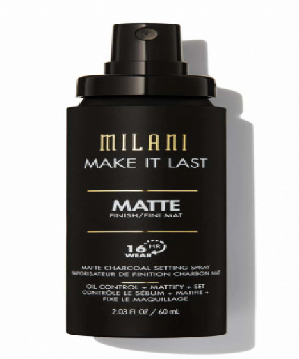 MILANI - MAKE IT LAST - MATTE CHARCOAL SETTING SPRAY - Spray makeup fixer