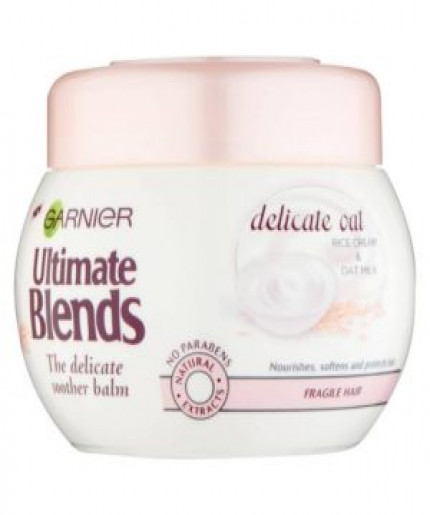 Garnier Ultimate Blends Delicate Oat Mask 300ml: Nourishing Hair Treatment for Soft, Healthy Tresses