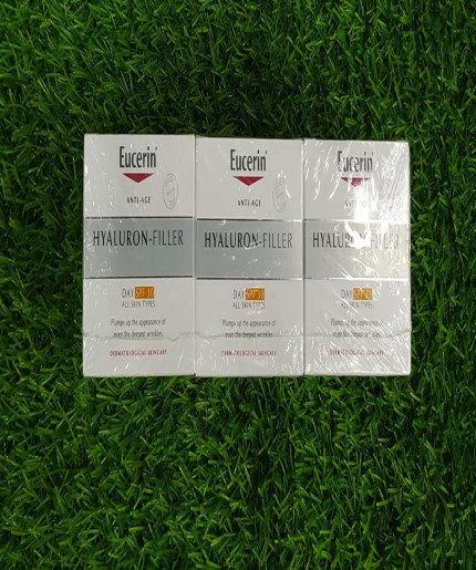 Eucerin Hyaluron-Filler SPF30 Day Cream - Powering Your Skin with Hydration and Sun Protection