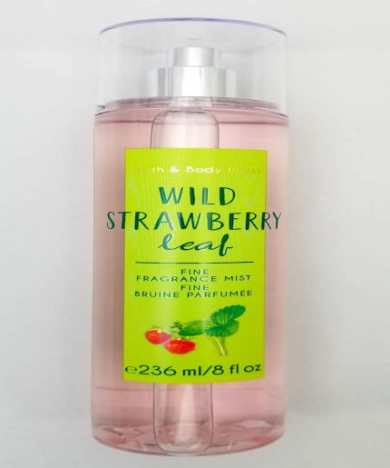 Bath and Body Works Wild Strawberry Fine Fragrance Mist - Refreshing and Sweet Scent for All-Day Delight