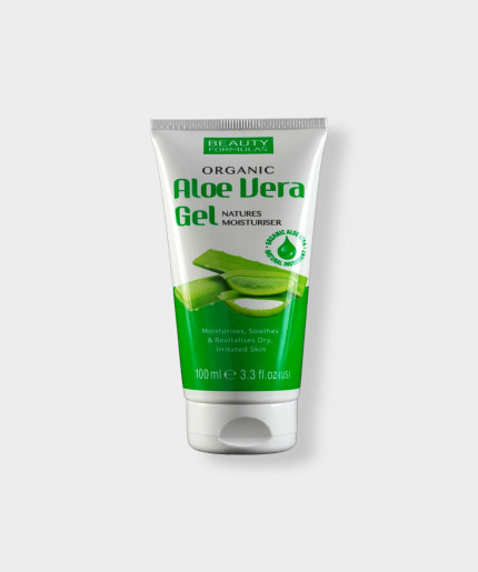 Nature's Moisturizer: Beauty Formulas Organic Aloe Vera Gel (100ml)