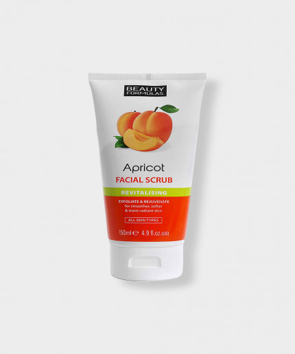 Exfoliate and Rejuvenate Your Skin with Beauty Formulas Facial Scrub - Apricot