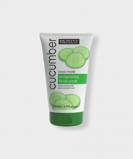 Beauty Formulas Invigorating Cucumber Facial Scrub: Refresh and Rejuvenate Your Skin
